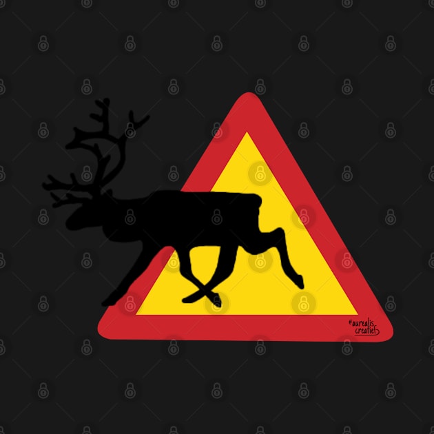 Reindeer in Sweden by Aurealis