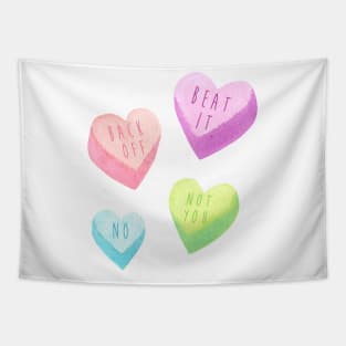 valentine heart Tapestry