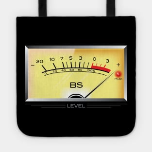 BS Meter PEAKED Tote