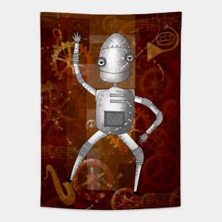 Dancing Robot Tapestry