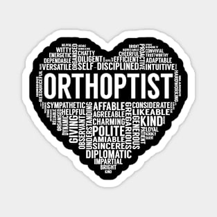 Orthoptist Heart Magnet