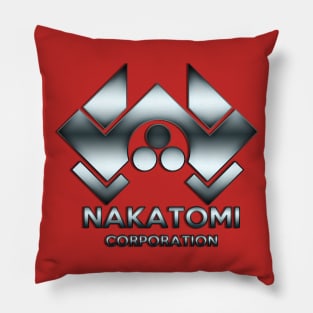 Nakatomi Logo - Silver Pillow