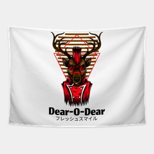 Dear-O-Dear Reindeer Stag Tapestry