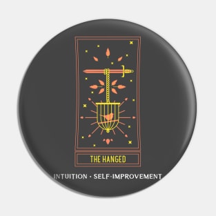 The Hanged, Intuition, Self-improvement Pin