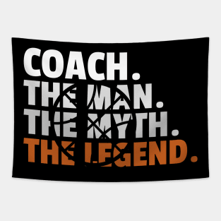 Basketball coach - the legend Tapestry