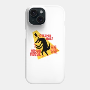 Hermann Hesse - Steppenwolf Illustration Phone Case