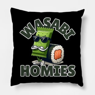 Wasabi Homies Pillow