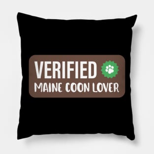 Maine Coon Cat Lover | Funny Kittens Gift Ideas | Verified Pillow