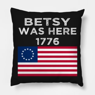 American Betsy Ross Flag Victory 1776 Pillow