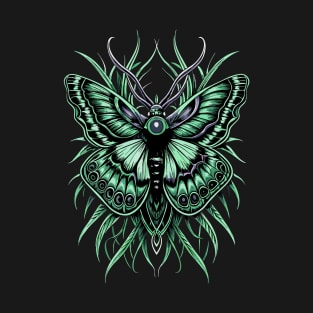 Luna Moth Green Butterfly T-Shirt