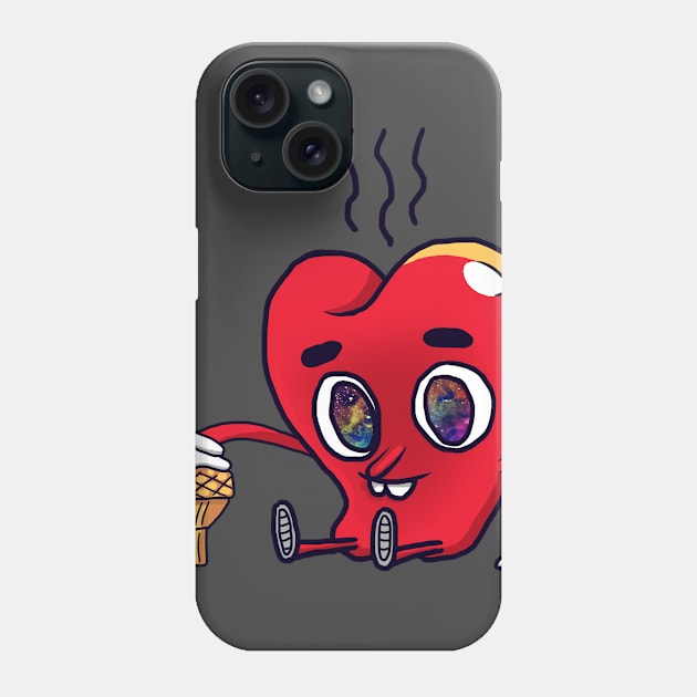 Galaxy Apple Bong Phone Case by Zaharsky