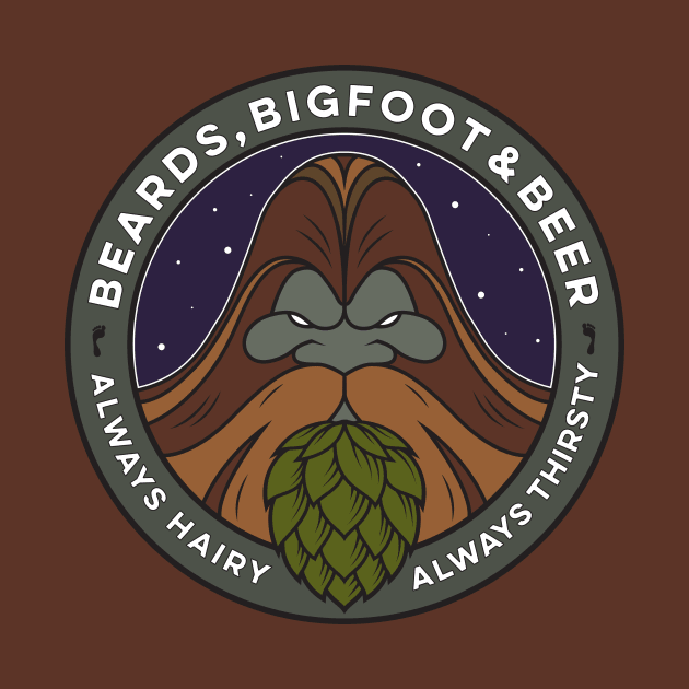 Beards, Bigfoot, & Beer by CuratorofMysteries