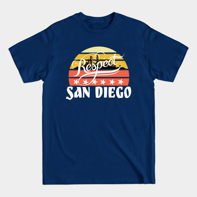 Respect San Diego 2020 Vintage - Respect San Diego - T-Shirt