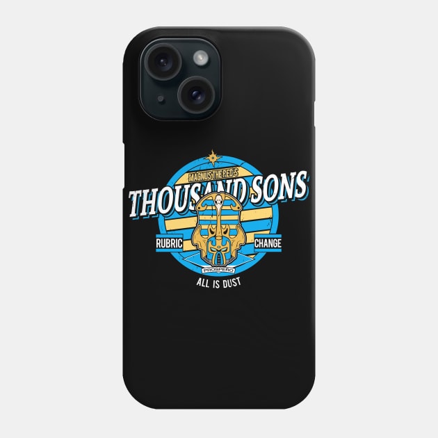 Thousand Sons (Damaged) Phone Case by Exterminatus