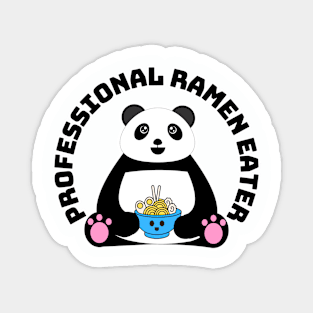 Professional Ramen Eater Panda Magnet