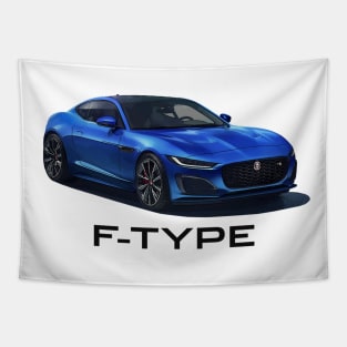 2021 Jaguar F-Type Blue Tapestry