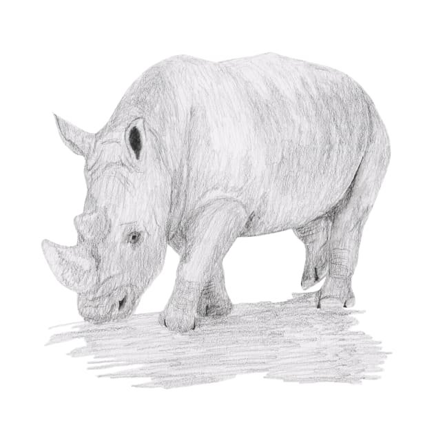 Rhino by lindaursin