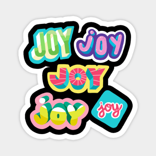 Joy stickers Magnet