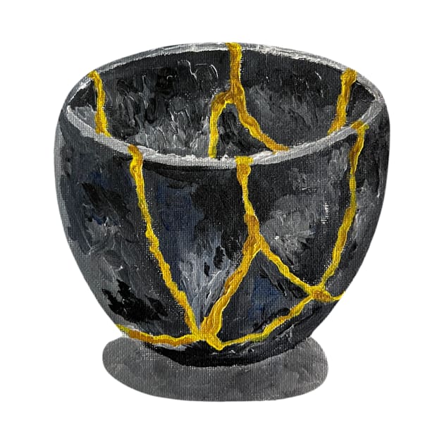 Kintsugi Bowl by DzignSpace