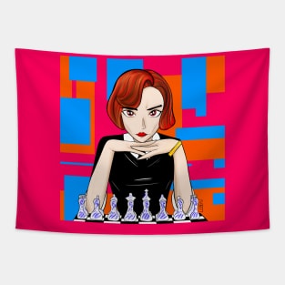 beth harmon the lady chess in queens gambit Tapestry