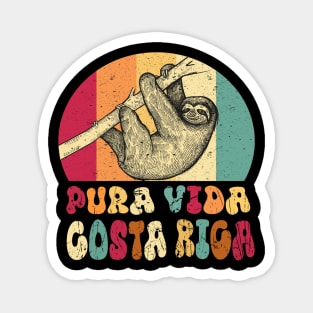 Pura Vida Costa Rica - Sloth Magnet