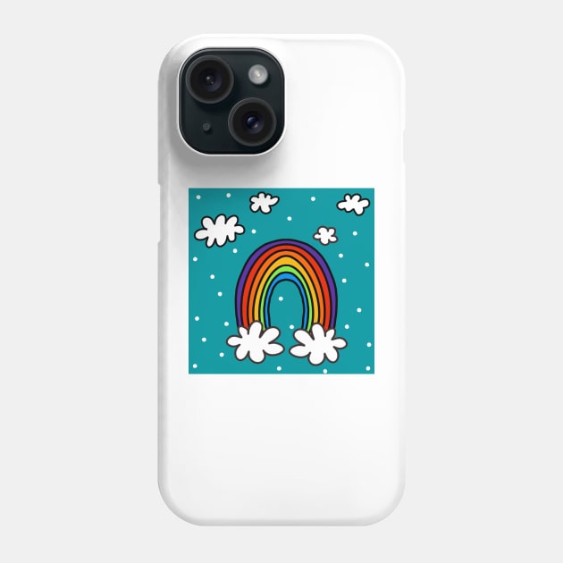 I believe in rainbows Phone Case by FrancesPoff