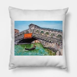 Ponte di Rialto Pillow