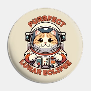 Astronomy cat Pin