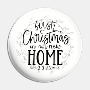 First Christmas in our New Home 2022 Pin