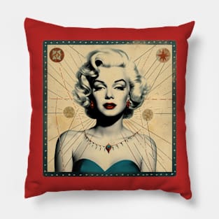 Tarot Marilyn Pillow