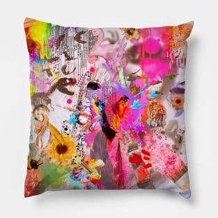 MICHAEL ZHOU ART Pillow