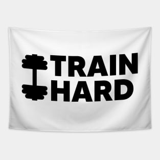 Train Hard Tapestry