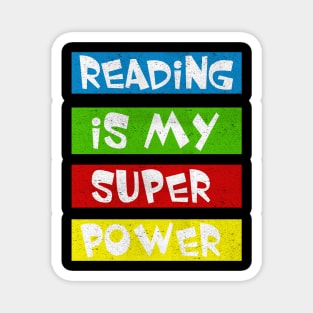 reading is my superpower Magnet