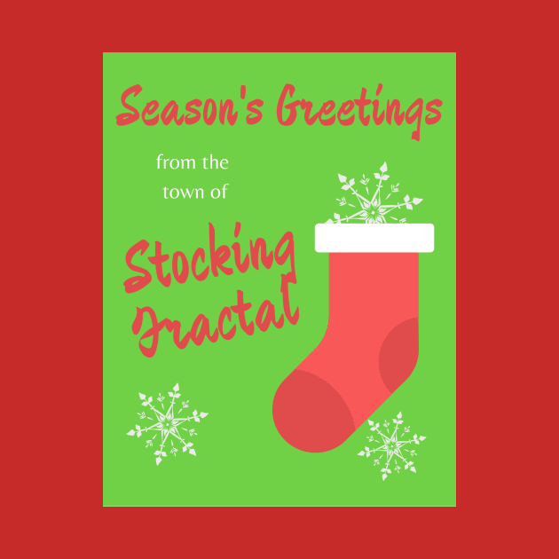 Season's Greetings from Stocking Fractal by Amanda Rountree & Friends