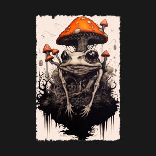 Frog and mushrooms T-Shirt