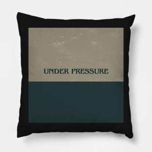 Under Pressure - Logic Album Art Sticker Pillow