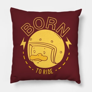 Born To Ride Pillow
