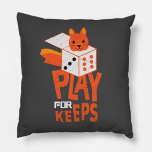 Play For Keeps Kid's Funny Pillow