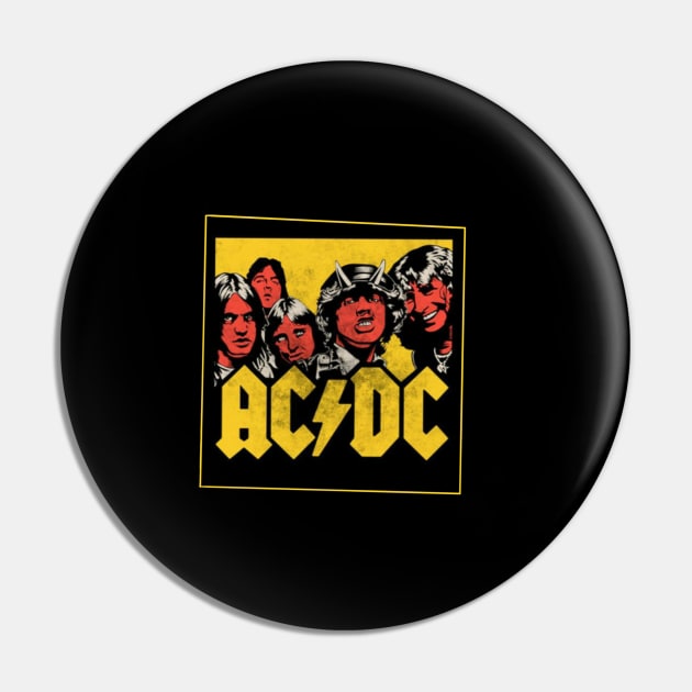 ACDC Pin by Ariefillustrator