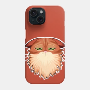 tired puss Phone Case