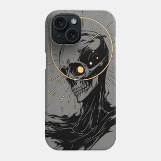 Death Mask Illustration Phone Case