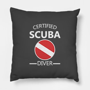 SCUBA diving diver recognition Pillow