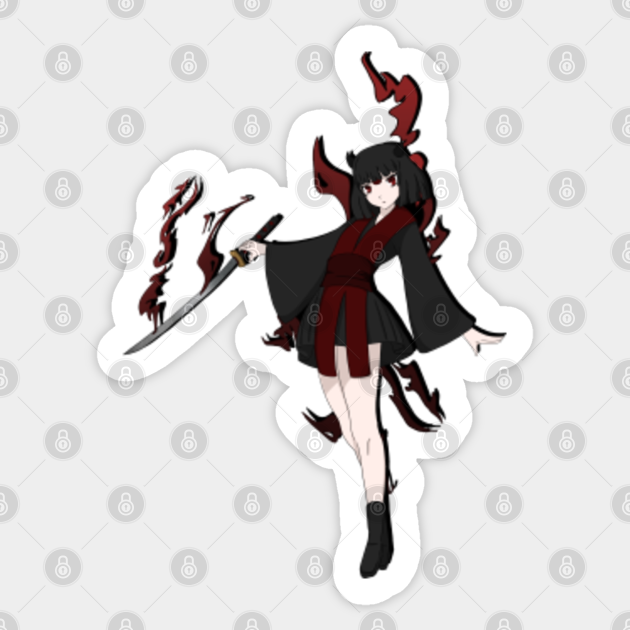 Oni Secre Black Clover Black Clover Sticker Teepublic Uk Models and graduates of top secret kids took part in the bright fashion art show. teepublic