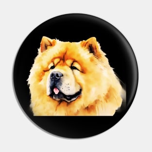 Chow Chow Face Pin