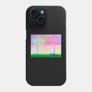 Three Trees Phone Case