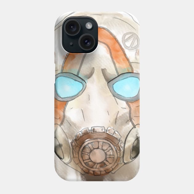 Watercolor Psycho Mask Phone Case by dbnibbles