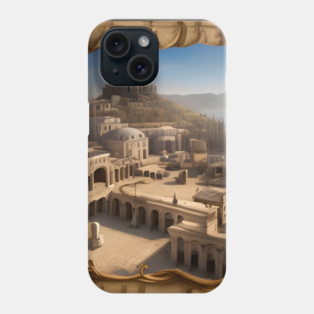 Middle Ages Greek City Phone Case by SmartPufferFish