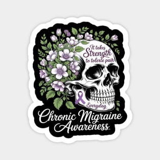 Chronic Migraine Awareness Warrior Magnet