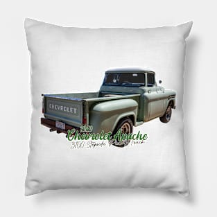 1959 Chevrolet Apache 3100 Stepside Pickup Truck Pillow