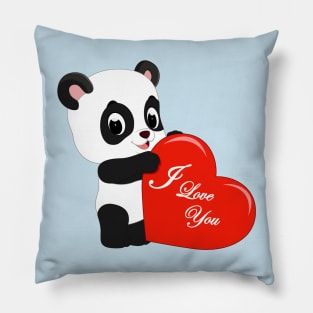 baby panda Pillow